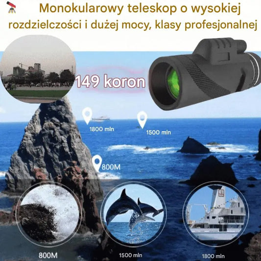 😍🔭【Oferta limitada】Monocular de alta resolución con calidad militar – ideal para caza y observación a larga distancia 🎯🌌