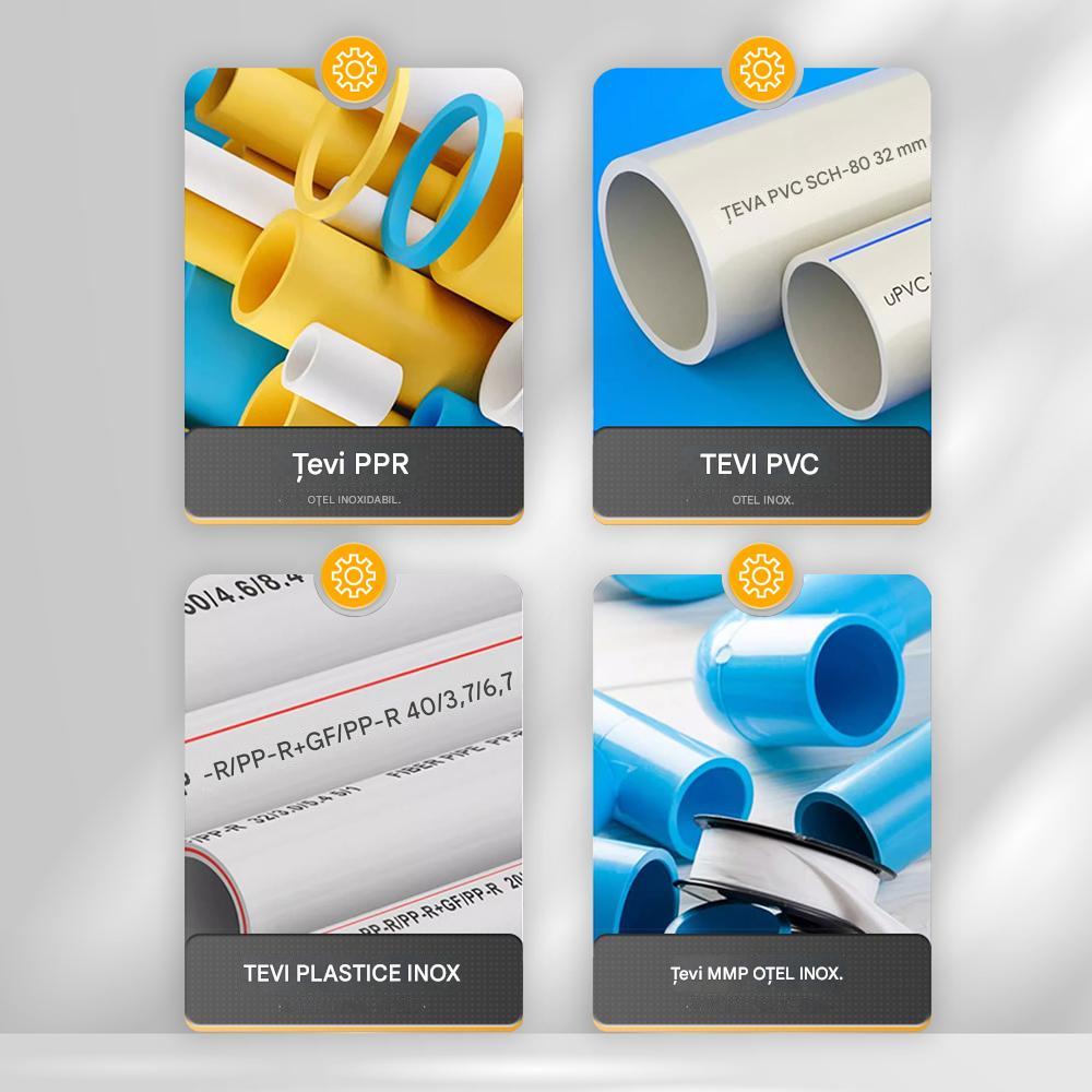 🛠️💧【Set unelte profesionale】Deschidere sârmă interioară/exterioară pentru țevi PPR/PVC – 4 & 6 puncte ✔️ Robust și practic pentru instalații【Reducere specială】
