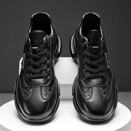 💥【Produkt na sprzedaż】💥Męskie skórzane buty codzienne, miękka podeszwa, lekkie i oddychające