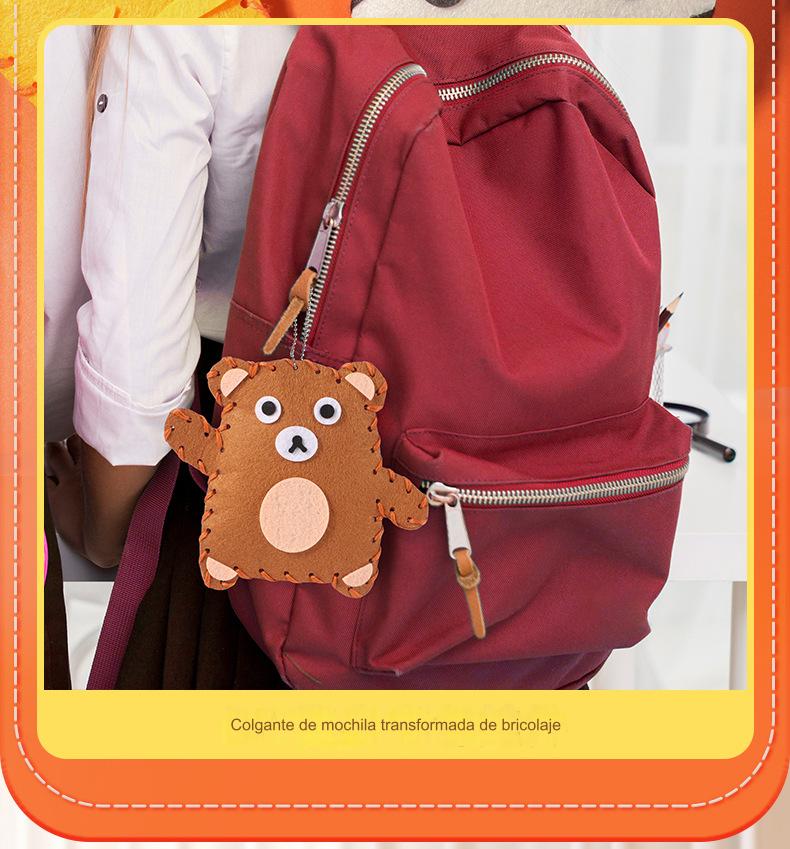 🧵Kit creativo de costura DIY infantil – 👩‍👧🎁Aprender jugando, calma y felicidad asegurada