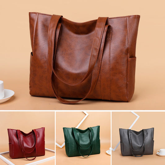 Omezená sleva 50 % 👜 Nová dámská módní měkká kožená crossbody taška ✨ Ležérní styl, velká kapacita ✨