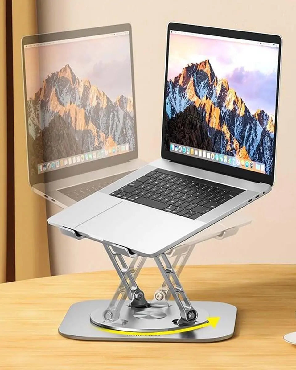 💻Podstawka pod laptopa Obrotowa podstawka ze stopu aluminium ze stopu aluminium
