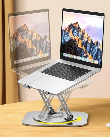 💻Podstawka pod laptopa Obrotowa podstawka ze stopu aluminium ze stopu aluminium