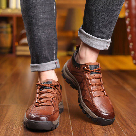 🔥👞【-40% Akció】2025 Kora őszi új férfi divatos bőrcipők · Kényelmes és elegáns viselet