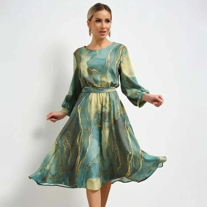 🌿👗Ograniczona ilość! Elegancka sukienka, która cieszy się popularnością wiosną, kliknij i kup