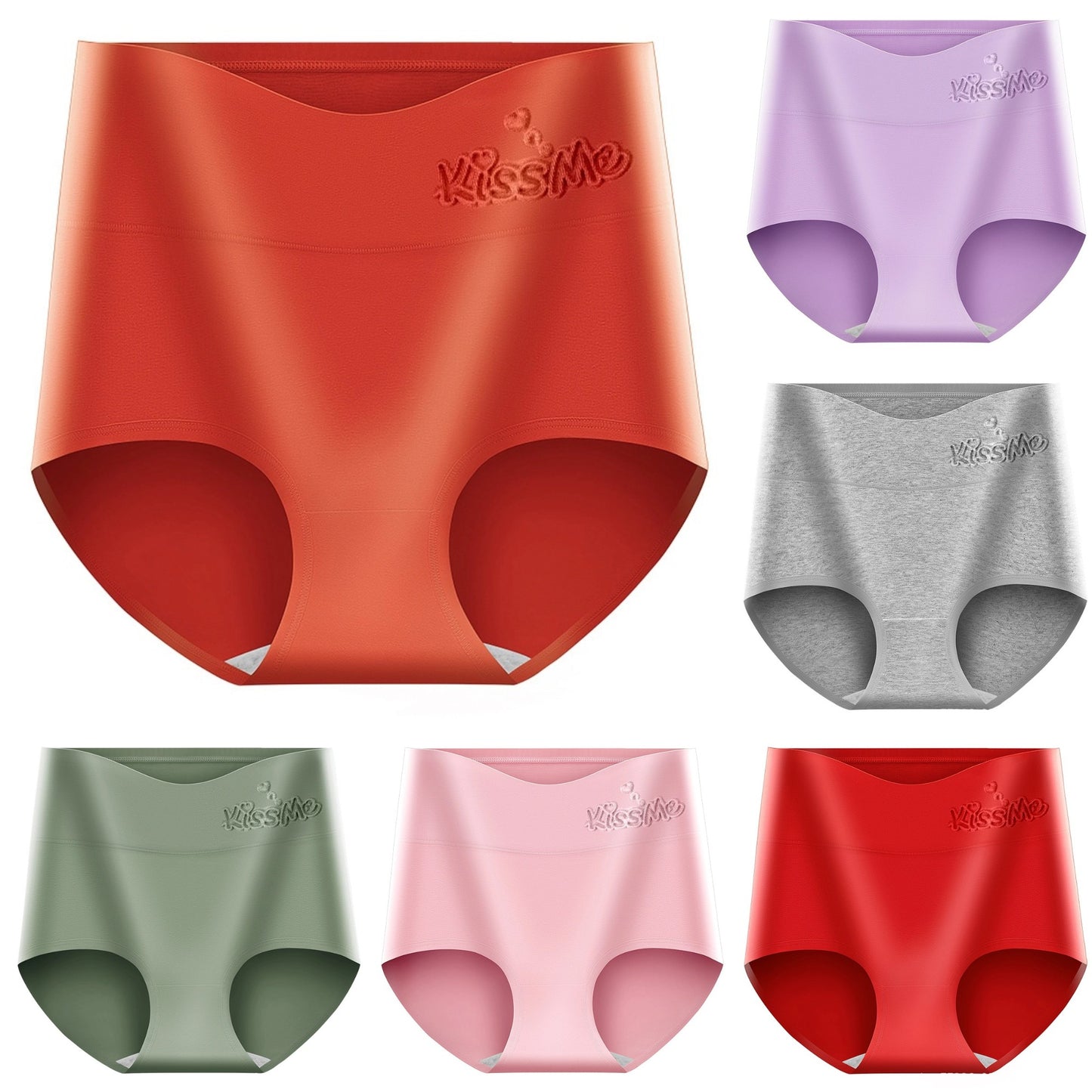 💖Ostatni dzień z 50% rabatem - Pas z wysokim stanem podnoszący pośladki, wykonany z wysokiej jakości bawełny✨️ (45-105 kg)