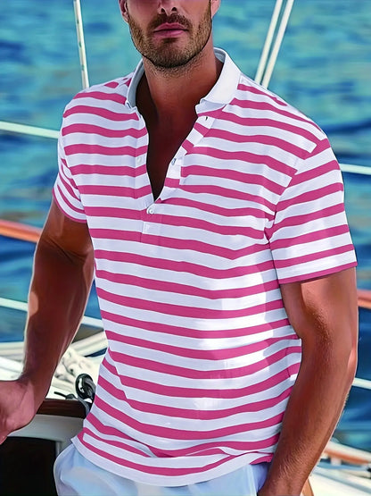 👕🔥【50% taniej】【S-7XL】 Męska koszulka polo – styl wakacyjny na lato
