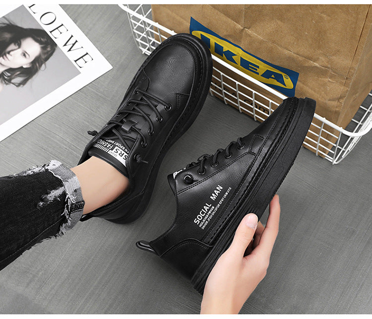 ✨【39-44】2025 Νέα δερμάτινα χαμηλά casual sneakers
