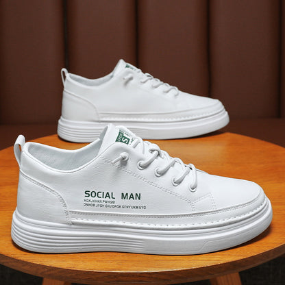 ✨【39-44】2025 Νέα δερμάτινα χαμηλά casual sneakers