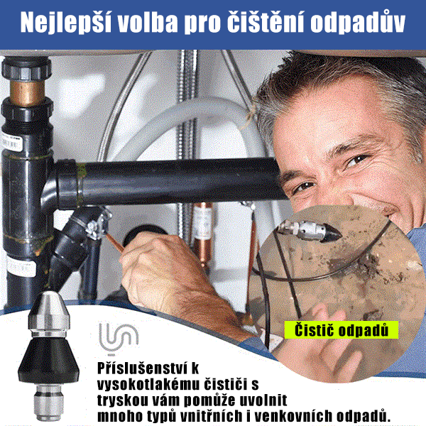 【krátký+dlouho-Dvoudílná sada】Čisticí nástroj s vysokotlakou tryskou pro domácí kanalizační potrubí
