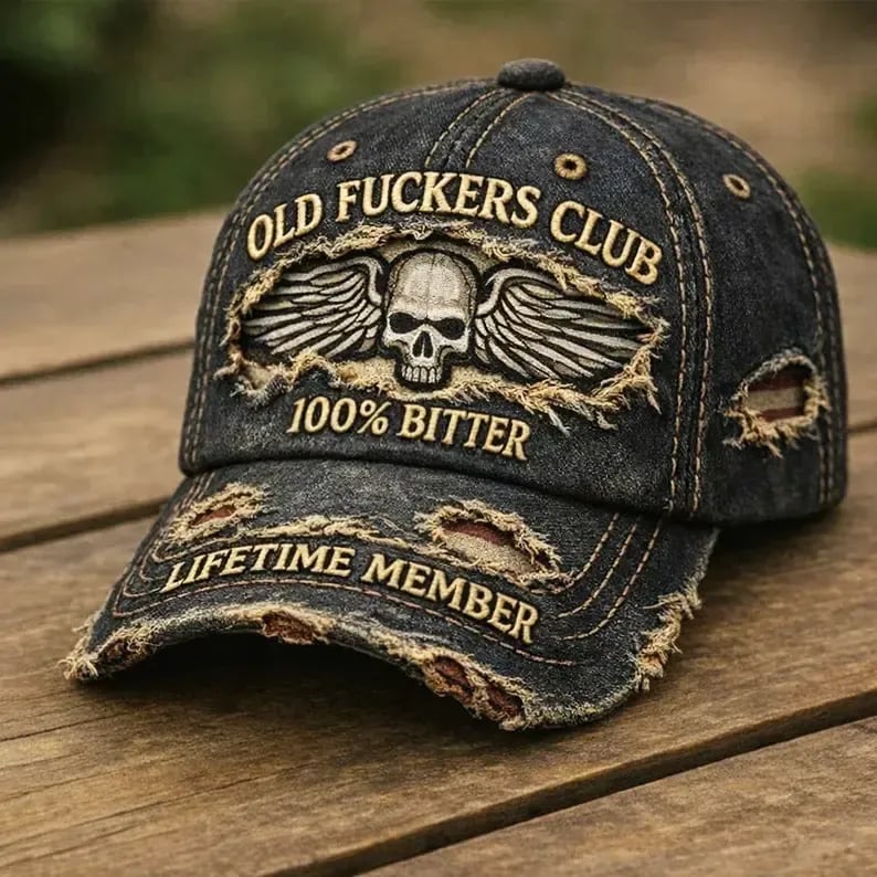 🧢 Muška retro kapa Klub Starih Dečki – dodaj svom looku oldschool opušteni stil