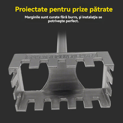 💥 Perforare rapidă pentru priză pătrată