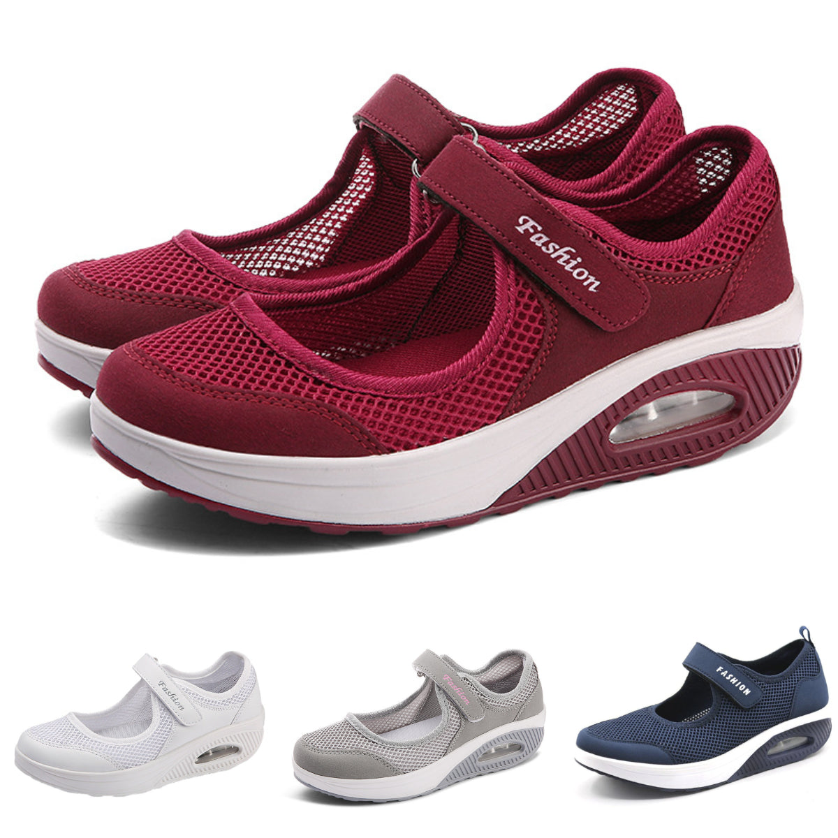 🥿👍【Descuento limitado】🤩✨【35-43】Zapatillas deportivas 2025 con malla transpirable y suela con cámara de aire – Súper ligeras y cómodas