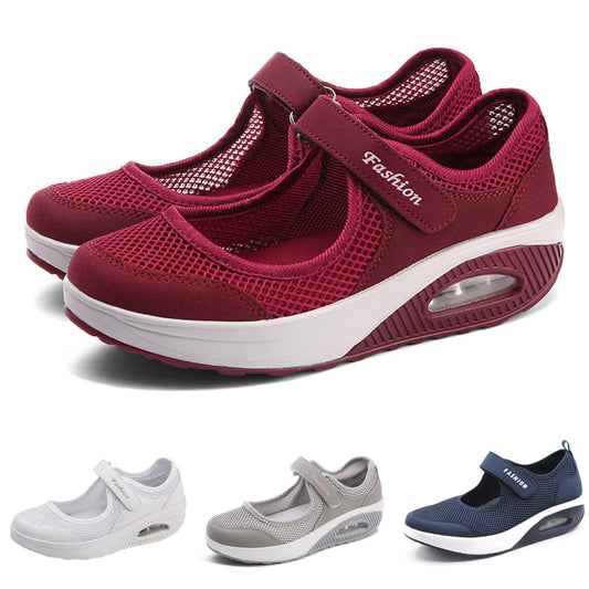 🥿👍【Descuento limitado】🤩✨【35-43】Zapatillas deportivas 2025 con malla transpirable y suela con cámara de aire – Súper ligeras y cómodas