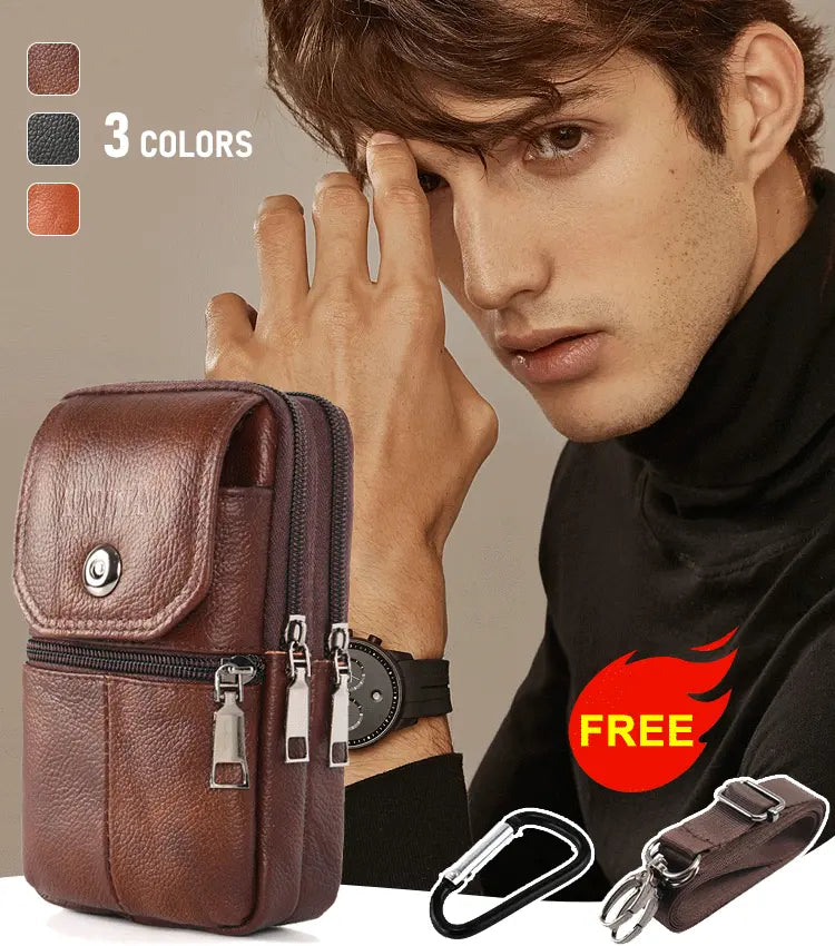 ✨👍Muška kožna torbica za mobitel – praktična crossbody torba za svaki dan | Udobnost i stil 2026