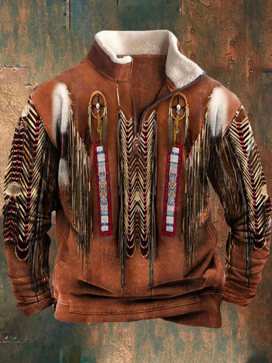 🔥【35% KEDVEZMÉNY】【S–4XL】Divatos férfi 3D pulóver – Meleg és kényelmes