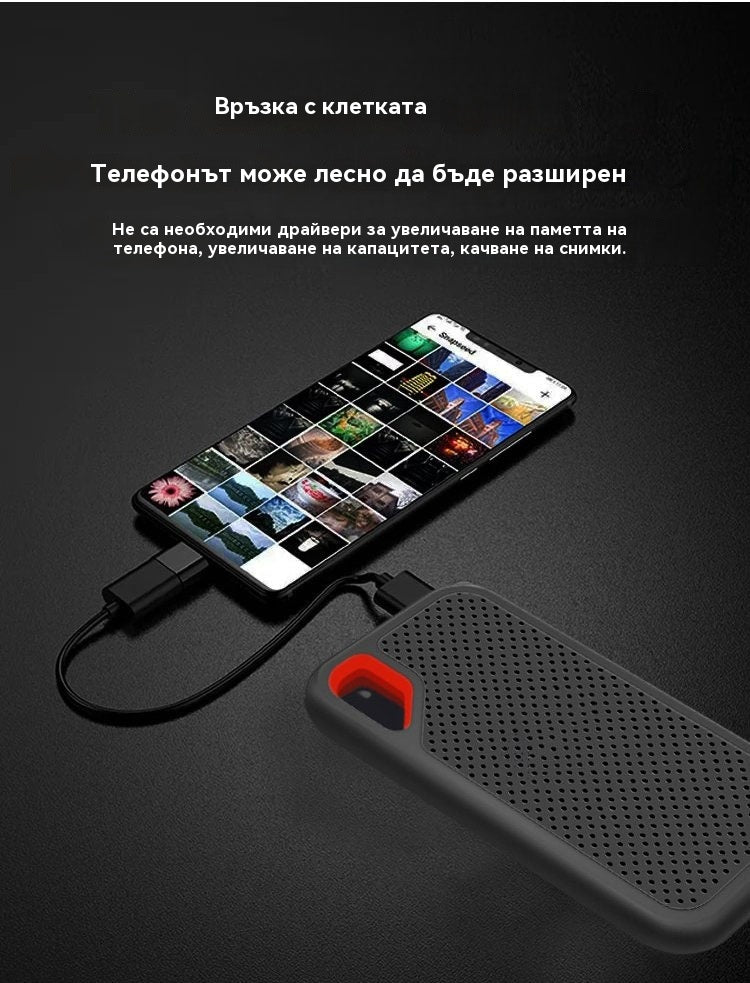 🔥【32TB】Мобилен твърд диск с голям капацитет – Висока скорост, Последен ден -50%